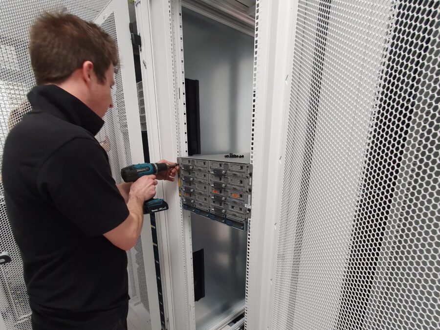 Computer Relocations Technical Courier Server Installation